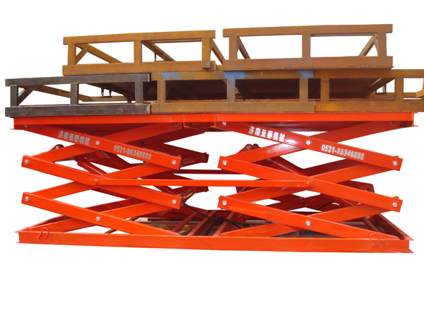 多组剪叉式升降平台